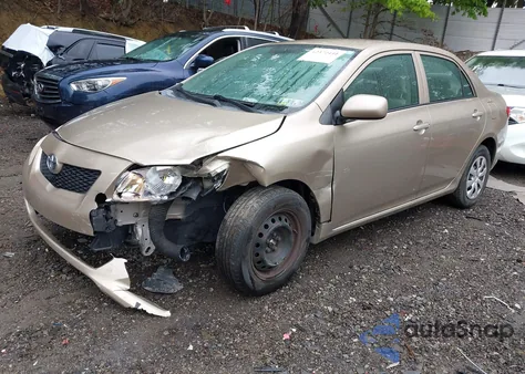 2010 Toyota Corolla Le из США, поврежденный, VIN 1NXBU4EE6AZ339165